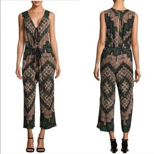 RAGA | Sleeveless Boho Printed Jumpsuit | Multicolor |Small